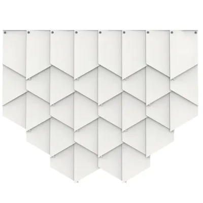 22p felt tile slanted really cotton white 8 34 frontview sq