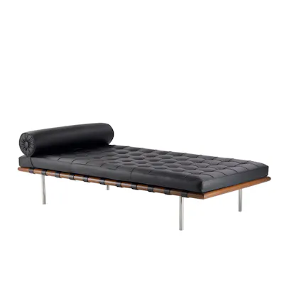 4 Euklides Knoll Barcelona Couch by Ludwig Mies van der Rohe main