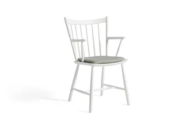 Euklides Hay J Series 42 AA567 A208 J42 white wb lacquer beech Seat cushion Hallingdal 116