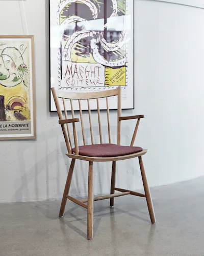 Euklides Hay J Series 42 oiled oak Seat Cushion