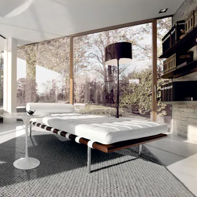 Euklides Knoll Barcelona Couch by Ludwig Mies van der Rohe 02