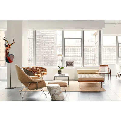 Euklides Knoll Barcelona Couch by Ludwig Mies van der Rohe 16