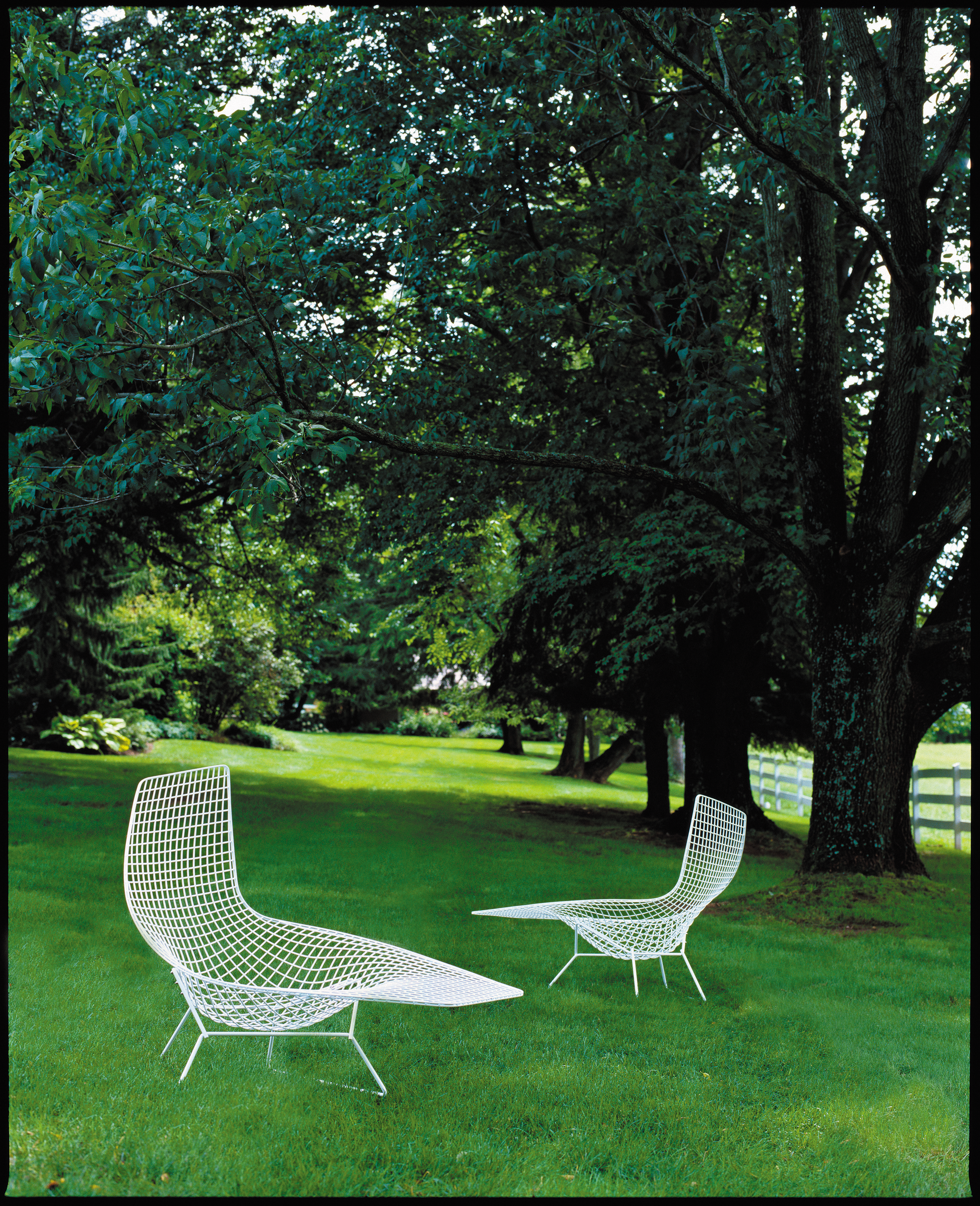 Euklides Knoll Bertoia Asymmetric Chaise by Harry Bertoia 06