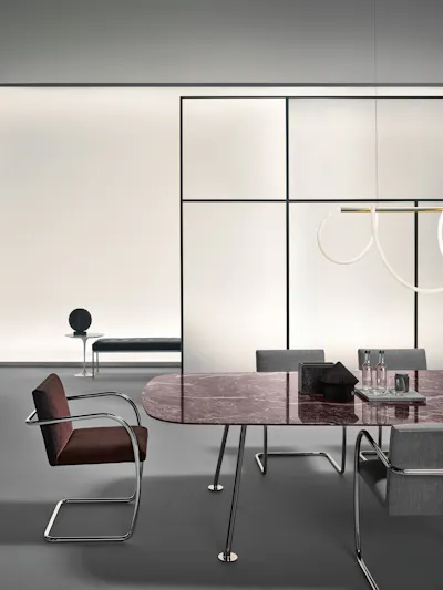 Euklides Knoll Grasshopper Table by Piero Lissoni 07