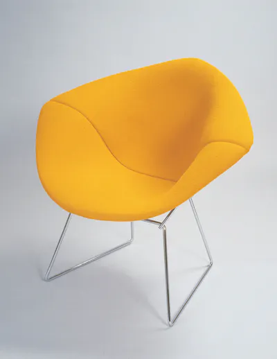Euklides Knoll Knoll Studio Bertoia Diamond Chair by Harry Bertoia 12