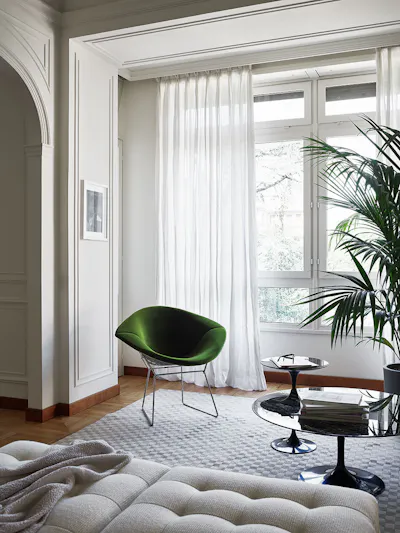 Euklides Knoll Knoll Studio Bertoia Diamond Chair by Harry Bertoia 16