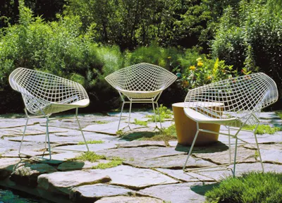 Euklides Knoll Knoll Studio Bertoia Diamond Chair by Harry Bertoia 22