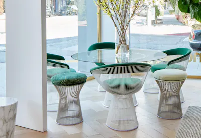 Euklides Knoll Stool by Warren Platner 08