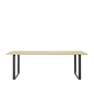 Euklides Muuto 70 70 Table Solid Oak Top