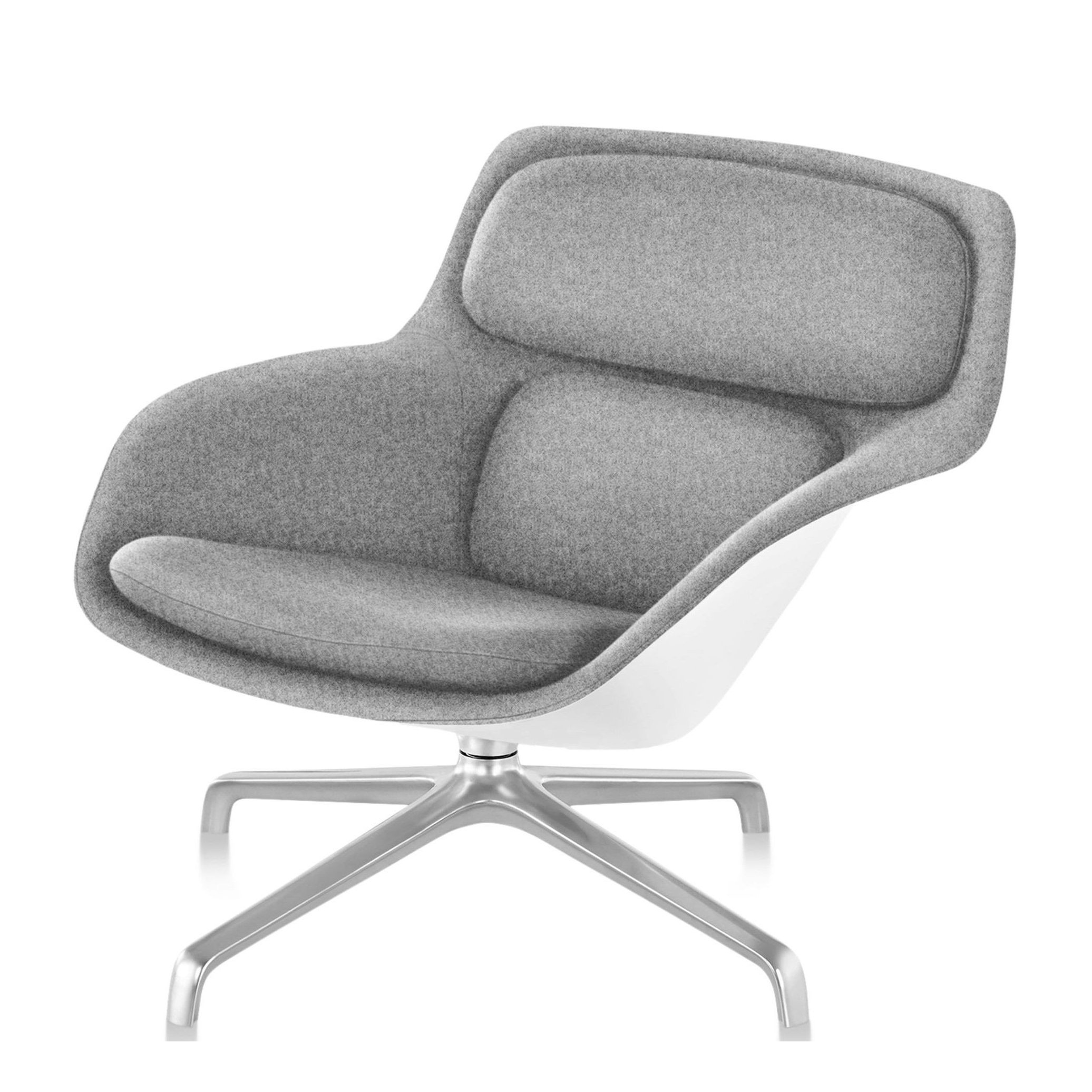 Striad Lounge Chair med dreiefot
