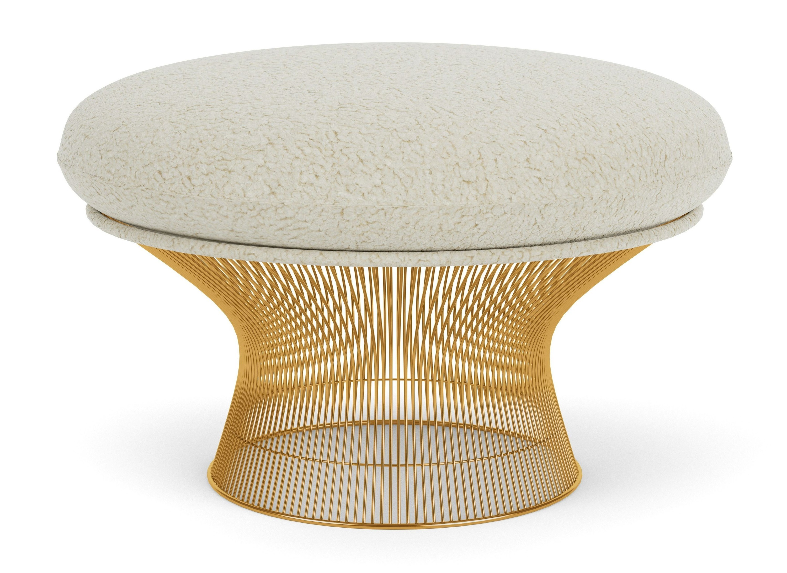 Platner Ottoman