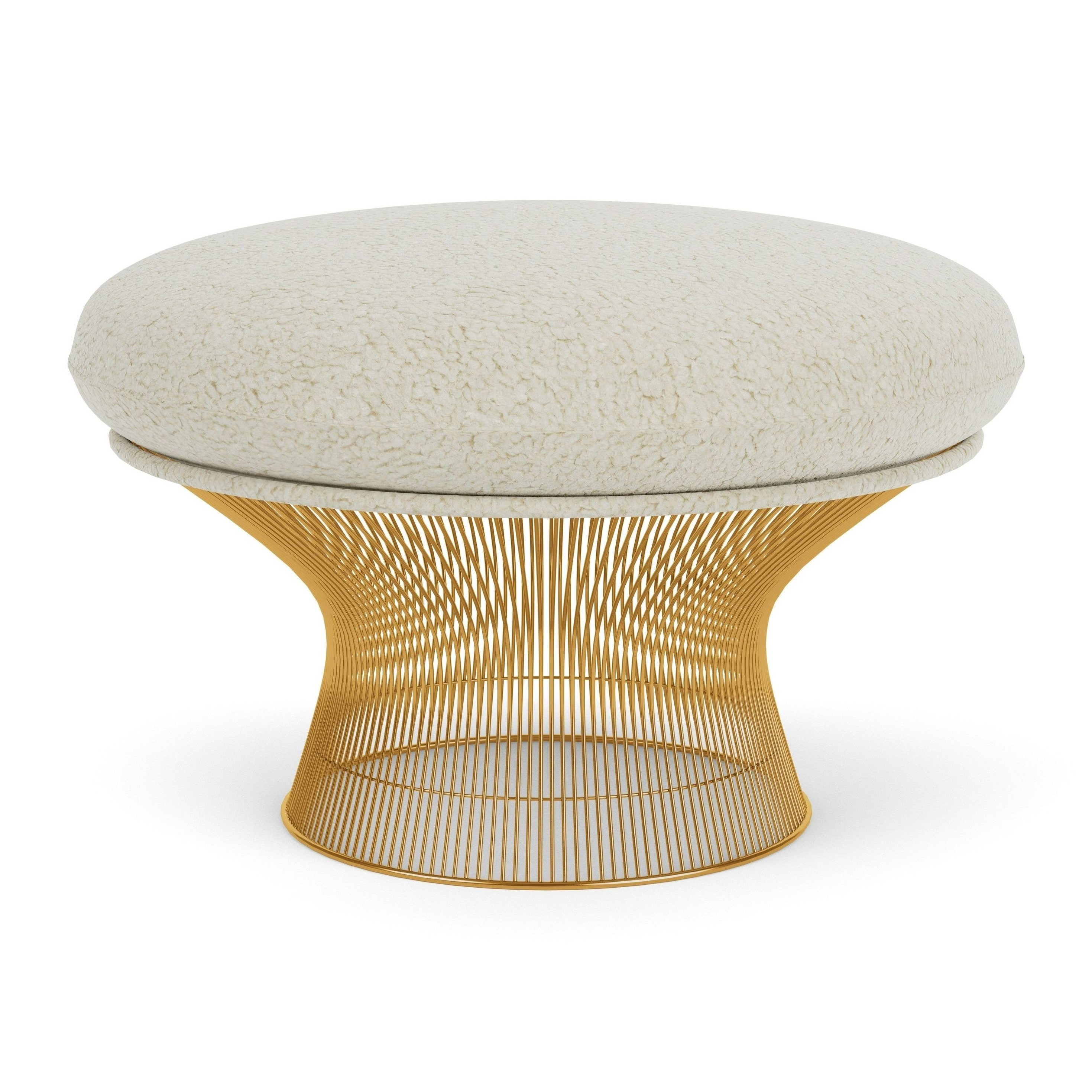 Platner Ottoman