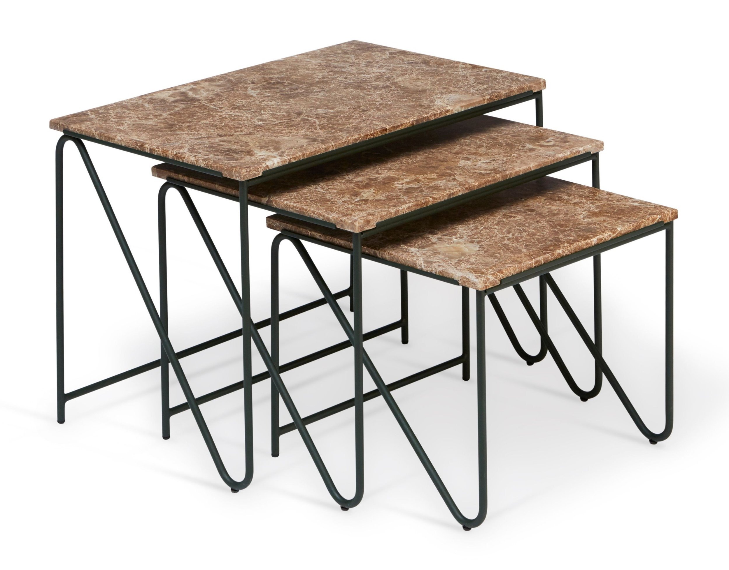 Triptych Nesting Tables