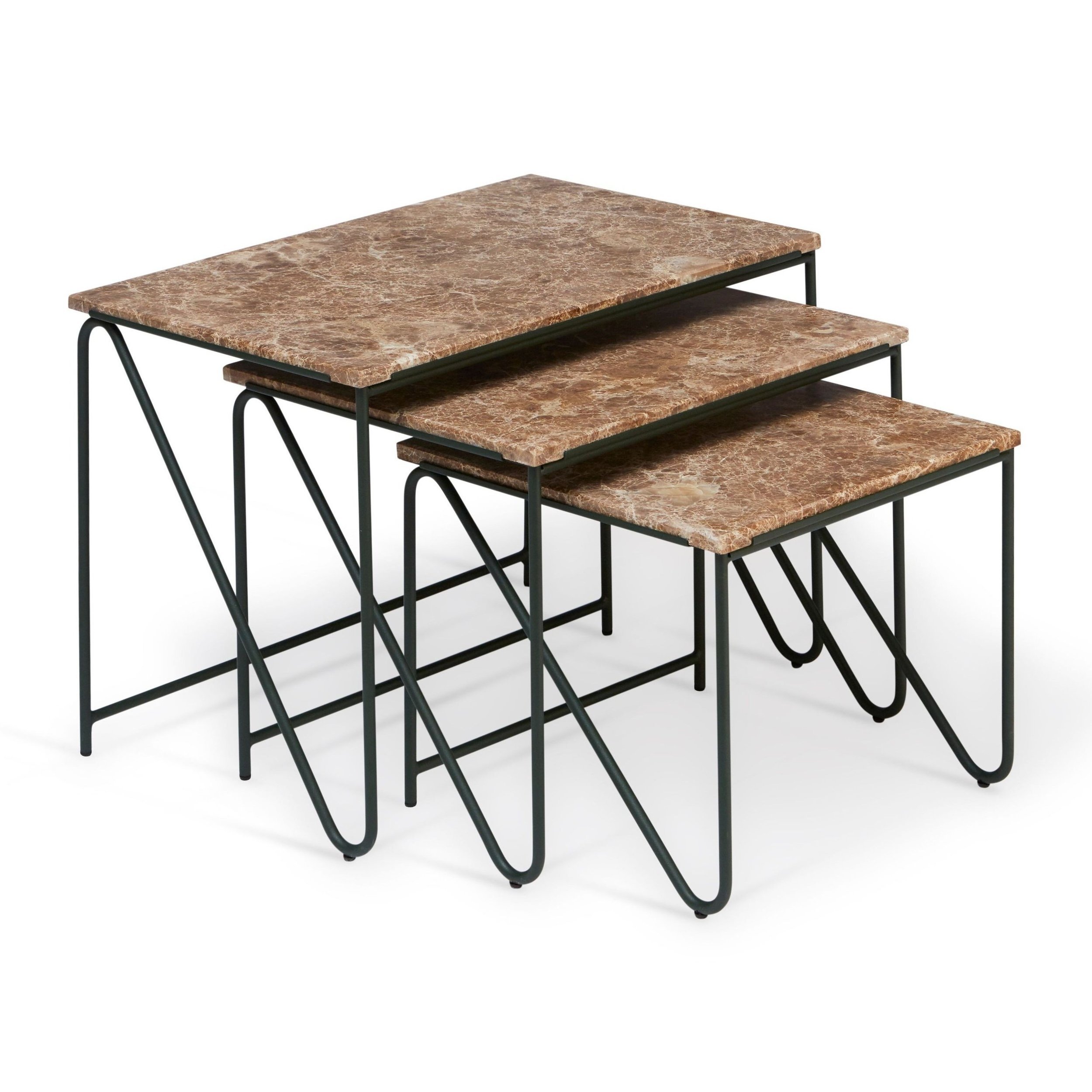Triptych Nesting Tables