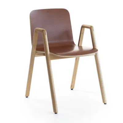 Euklides inno naku stacking chair B3 leather 02 Euklides