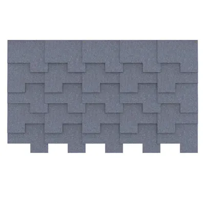 Felt Tile Patch Vegghengt 25 fliser Made by Rom og Tonik available at Euklides 04
