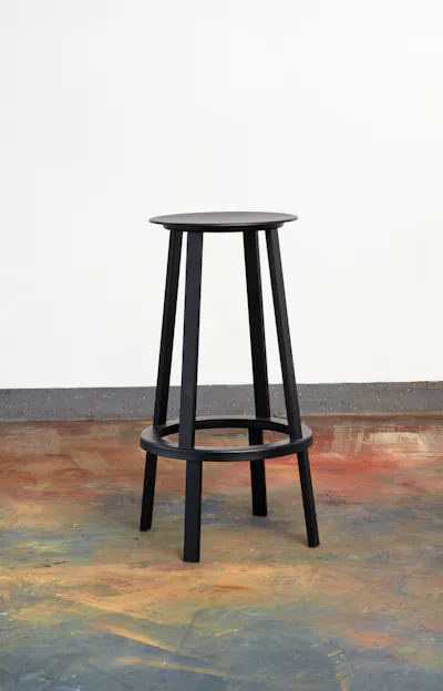 Revolver Bar Stool black