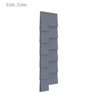 Felt tile patch really cotton blue 1 12 sideview sq