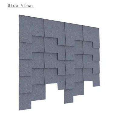 Felt tile patch really cotton blue 4 18 sideview sq