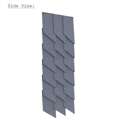 Felt tile slanted really cotton blue 3 18 sideview sq 3e7a5688 ffc8 4dc7 9329 7646a57c9b