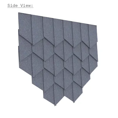 Felt tile slanted really cotton blue 8 34 sideview sq