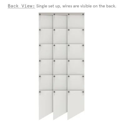 Felt tile slanted really cotton white 3 18 backview sq 4be482ac ab79 44f5 93c7 a95cb9292