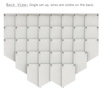 Felt tile slanted really cotton white 8 34 backview sq
