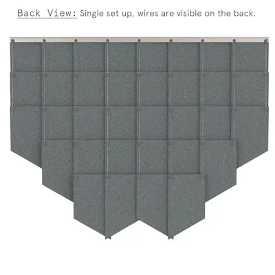 Felt tile slanted really wool slate 8 34 backiew sq