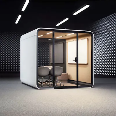 Framery six smart meeting room acoustic environment