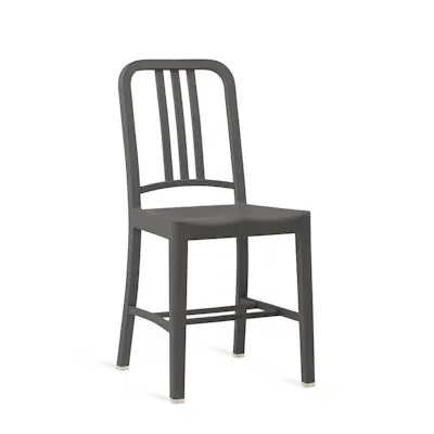 Euklides - Emeco - 111 Navy Chair - Charcoal colour