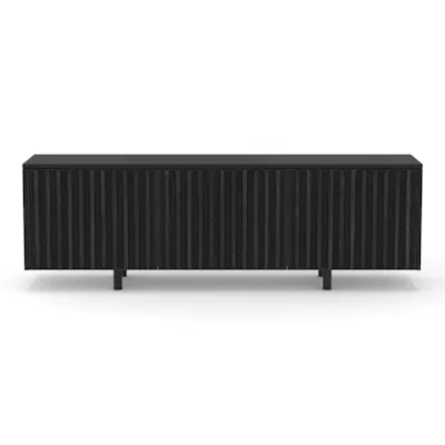 Euklides Elementa dB Silent Sideboard - black with wooden legs
